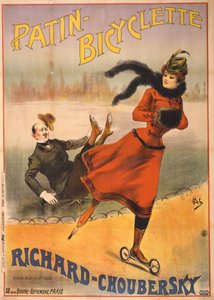 Patin-bicicleta - Richard-Choubersky, 1890