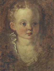 Busto de una niña (verso), c.1588-90 de Palma Il Giovane