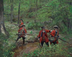 60th Regiment of Foot Royal Americans, 2013 (óleo sobre lienzo).