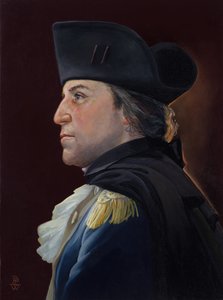 Enfrentarse al enemigo - George Washington, 2010 (óleo sobre lienzo)