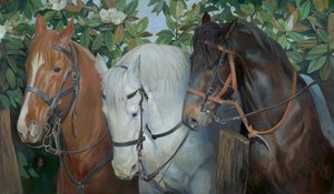 Rescued, 2014 (óleo sobre lienzo)