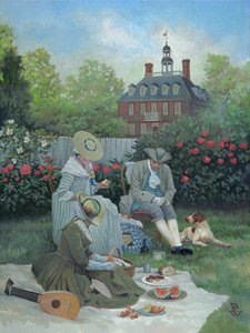 El picnic, 2015 (óleo sobre lienzo)