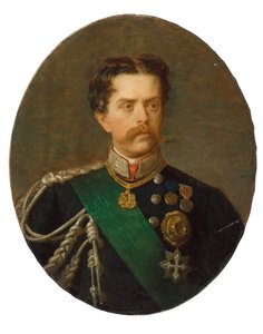 Retrato del Rey Umberto I de Italia 1844-1900 de Paolo, Bacchetti
