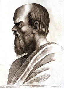 SÓCRATES. 1757-1760 (grabado) de Paolo Fidanza