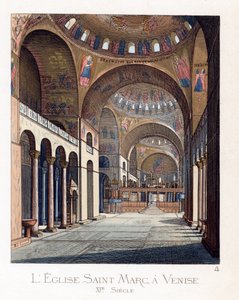 Interior de la Basílica de San Marcos de Venecia (Italia) de Paolo Mercuri