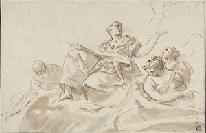 Figuras alegóricas de Paolo Pagani