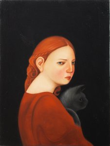 Laura, 2019 (óleo sobre panel de madera) de Paolo Perfranceschi