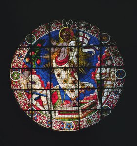 Óculo que representa La Resurrección, 1443