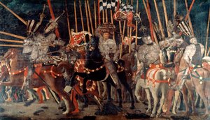 La Batalla de San Romano de Paolo Uccello