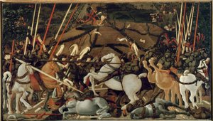 La batalla de San Romano en 1432: El desalojo de Bernardino della Carda