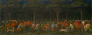 La caza en el bosque, c.1465-70