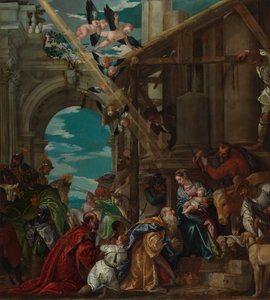 Adoración de los Reyes, 1573 de Paolo Veronese