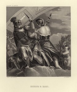 Minerva y Marte