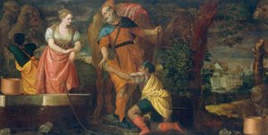 Rebeca en el pozo de Paolo Veronese