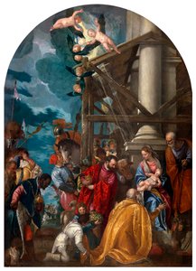 La adoración de los magos de Paolo Veronese