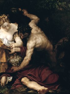 La tentación de San Antonio, c.1552 de Paolo Veronese
