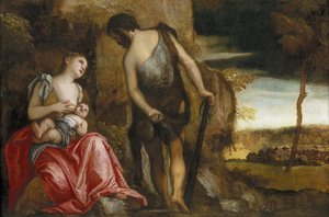 La familia de Caín vagando de Paolo Veronese