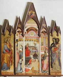 Nacimiento de María de Paolo di Giovanni Fei