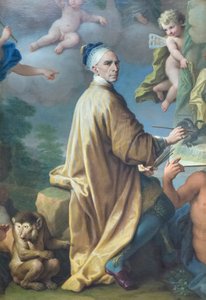 Autorretrato, posterior a 1714, Paolo de Matteis (óleo sobre lienzo) de Paolo di Matteis