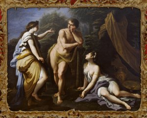 La elección de Hércules, 1712 de Paolo di Matteis