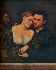Los amantes venecianos, 1525-1530, 1930