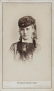 Retrato de Christine Nilsson, 1843-1921