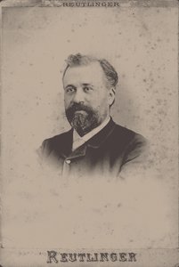 Retrato del Compositor Henri Maréchal de Paris . Photo studio Reutlinger