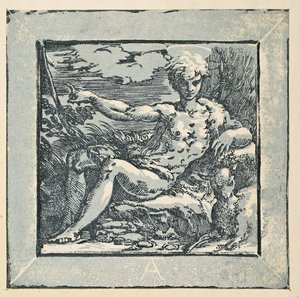 San Juan Bautista en el desierto de Parmigianino