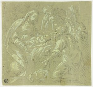 Adoración de los Pastores de Parmigianino