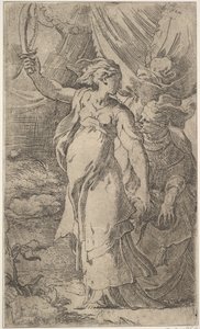 Judith, principios del siglo XVI de Parmigianino
