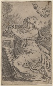 La Anunciación de Parmigianino
