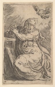 La Anunciación de Parmigianino