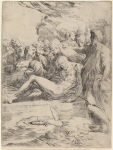 El entierro de Parmigianino