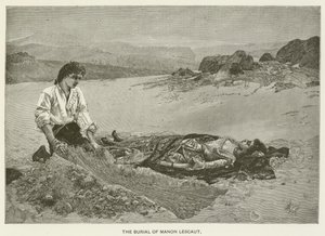 El entierro de Manon Lescaut
