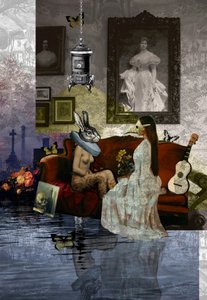 Reflejo enmascarado surrealista de Pascal Bouchet-Spiegel