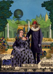 Una pareja de jardín llena de fantasía de Pascal Bouchet-Spiegel