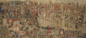 Los tapices de Pastrana, manufactura de Tournai, probablemente del taller de Passchier Grenier, c.1471 - 1475 (tapiz) de Pasquier (workshop of) Grenier