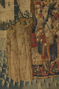 Los tapices de Pastrana, manufactura de Tournai, probablemente del taller de Passchier Grenier, c.1471 - 1475 (tapiz) de Pasquier (workshop of) Grenier