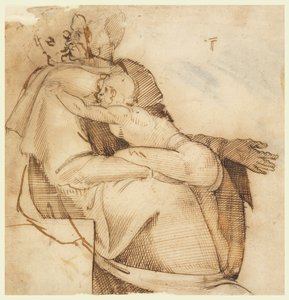 Figura con niño de Passerotti