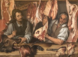 La carnicería de Passerotti