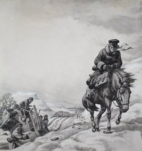 Royal Messenger James Baillie Fraser (1783-1856) (gouache sobre papel)