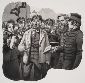 The Salvation Army (gouache sobre papel)