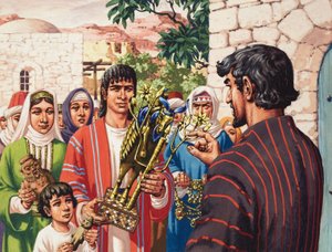 La historia de Jacob (gouache sobre papel)