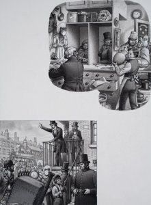 William Booth (1829-1912) (gouache sobre papel)