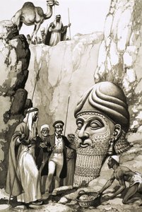 Austen Layard y la estatua de Nimrod
