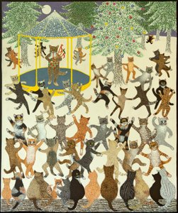 Un nuevo comienzo, 2013 (acrílico sobre percal) de Pat Scott