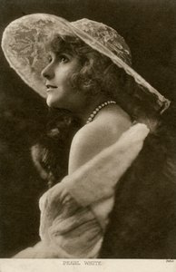 Pearl White, actriz y estrella de cine americana, c. 1910 de Pathe