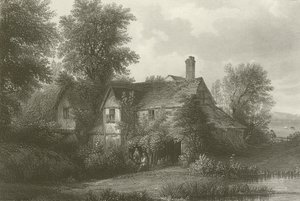 Cabaña en Old Hyde Park, Londres de Patrick Nasmyth