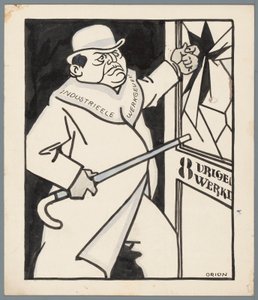 Los empresarios y la jornada laboral de ocho horas de Patricq Kroon (signed by artist)