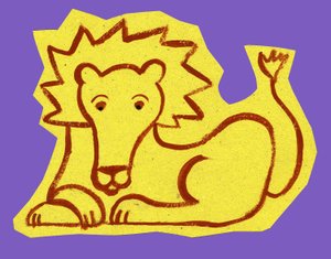 Horóscopo: el signo del león. Ilustración de P. La Porta. de Patrizia La Porta